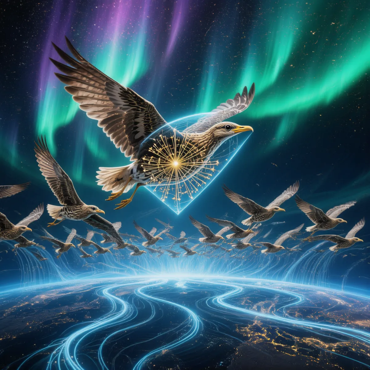 破茧 · 候鸟的体内指南针 | 地球磁场中的神秘导航者